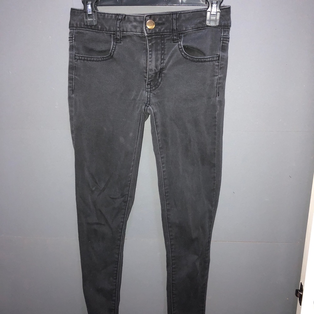black aeo jeans